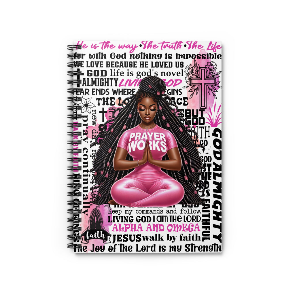 Prayer Works Spiral Notebook - Ruled Line