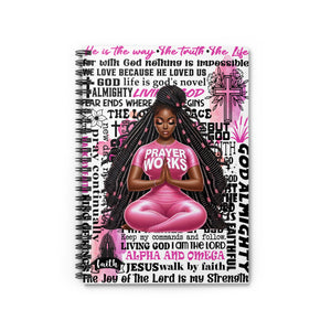 Prayer Works Spiral Notebook - Ruled Line