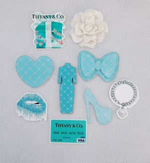 Laser Cut Acrylic Charms for Bling Phone Cases, Bling Mirrors, Bling Compacts, etc.