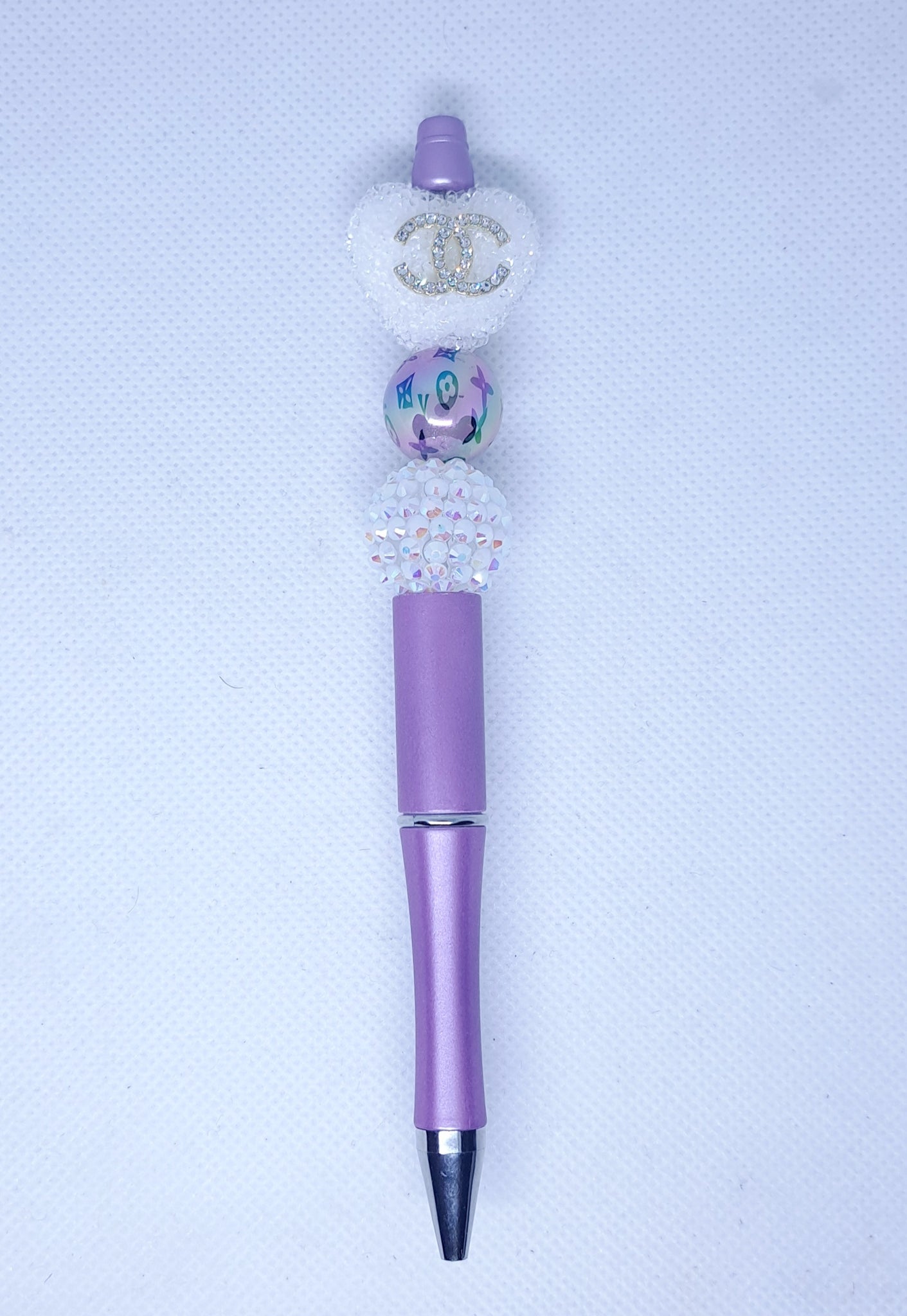 Posh Beaded Pen with ink refill