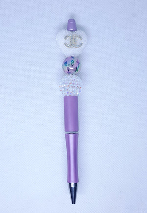 Posh Beaded Pen with ink refill