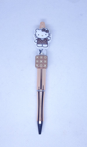 Posh Beaded Pen with ink refill