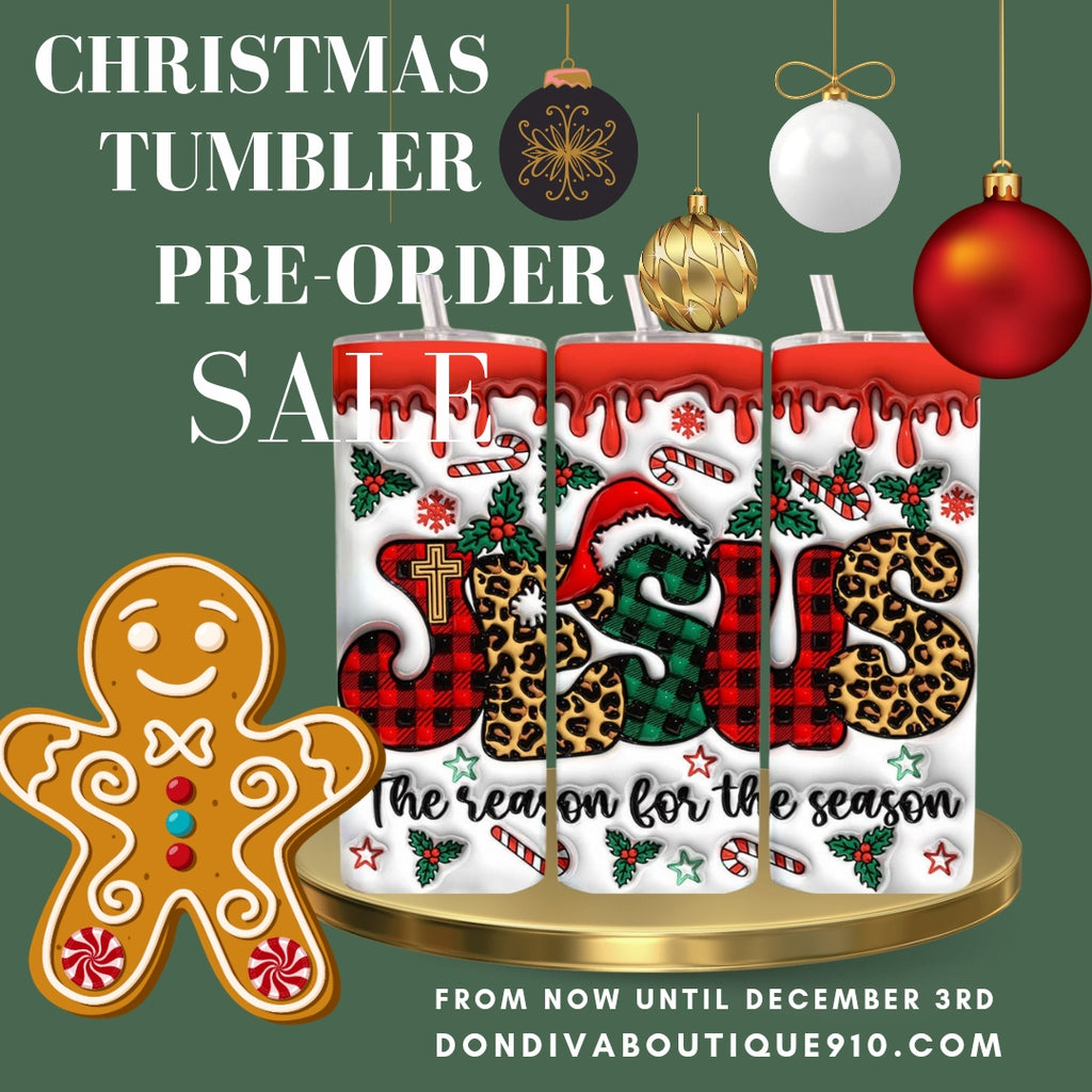 Pre-Order Holiday Tumblers