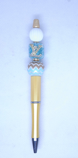 Posh Beaded Pen with ink refill