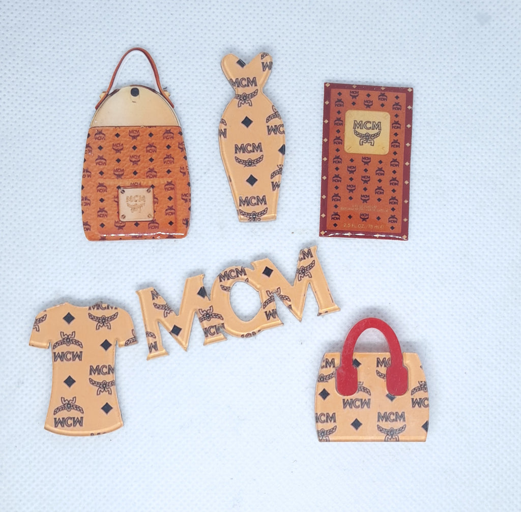 6pc Laser Cut Charm & Resin Charm Set