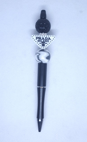 Posh Beaded Pen with ink refill