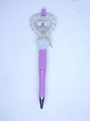 Posh Beaded Pen with ink refill