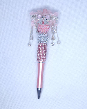 Posh Beaded Pen with ink refill