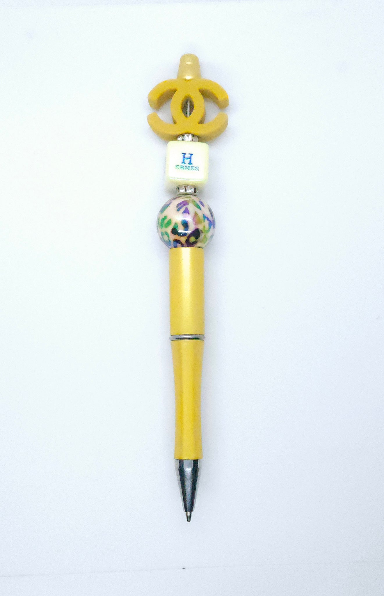 Posh Beaded Pen with ink refill