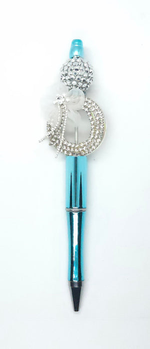 Posh Beaded Pen with ink refill
