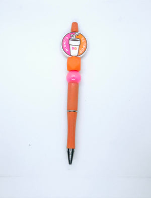 Posh Beaded Pen with ink refill