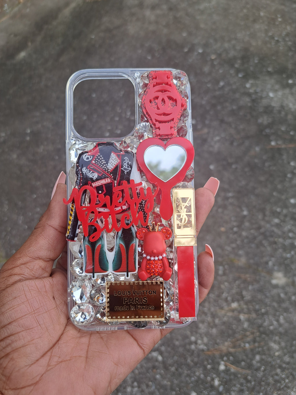 iPhone 13/14 Promax Bling 3D Phone Case