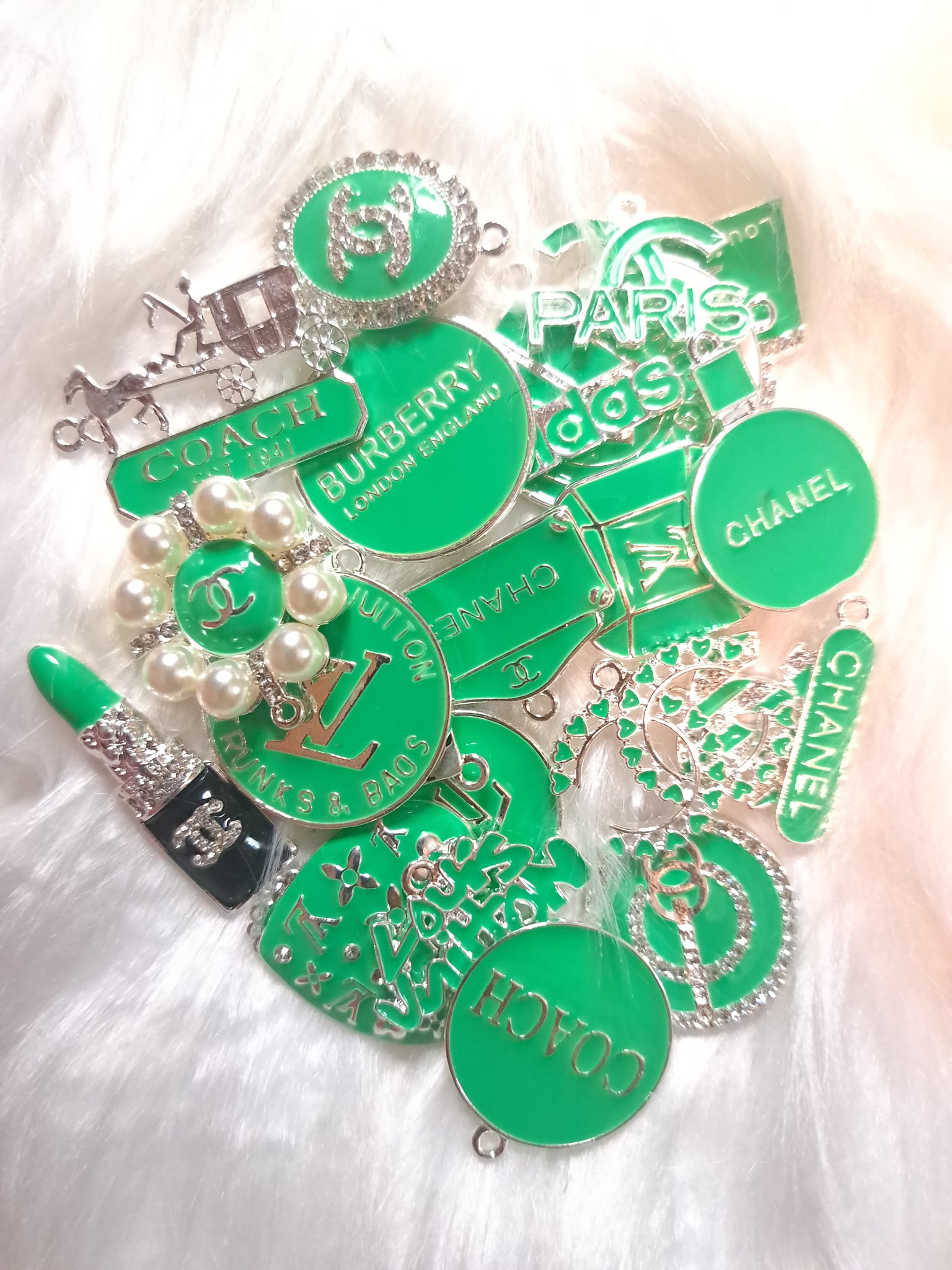 10pc Color Charm Sets