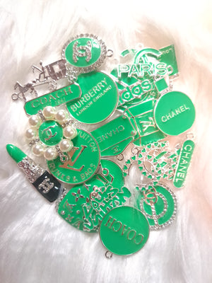 10pc Color Charm Sets