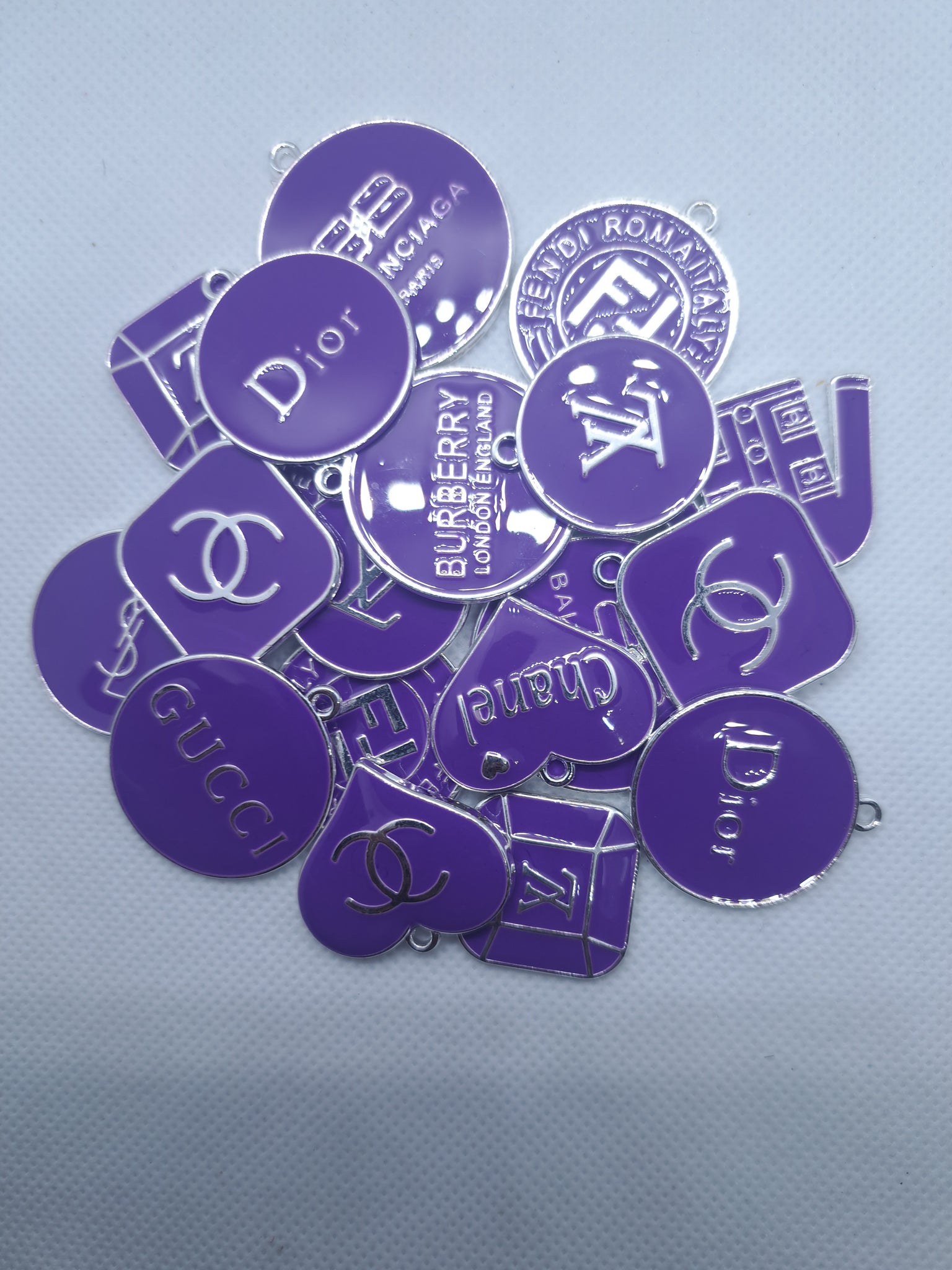 10pc Color Charm Sets