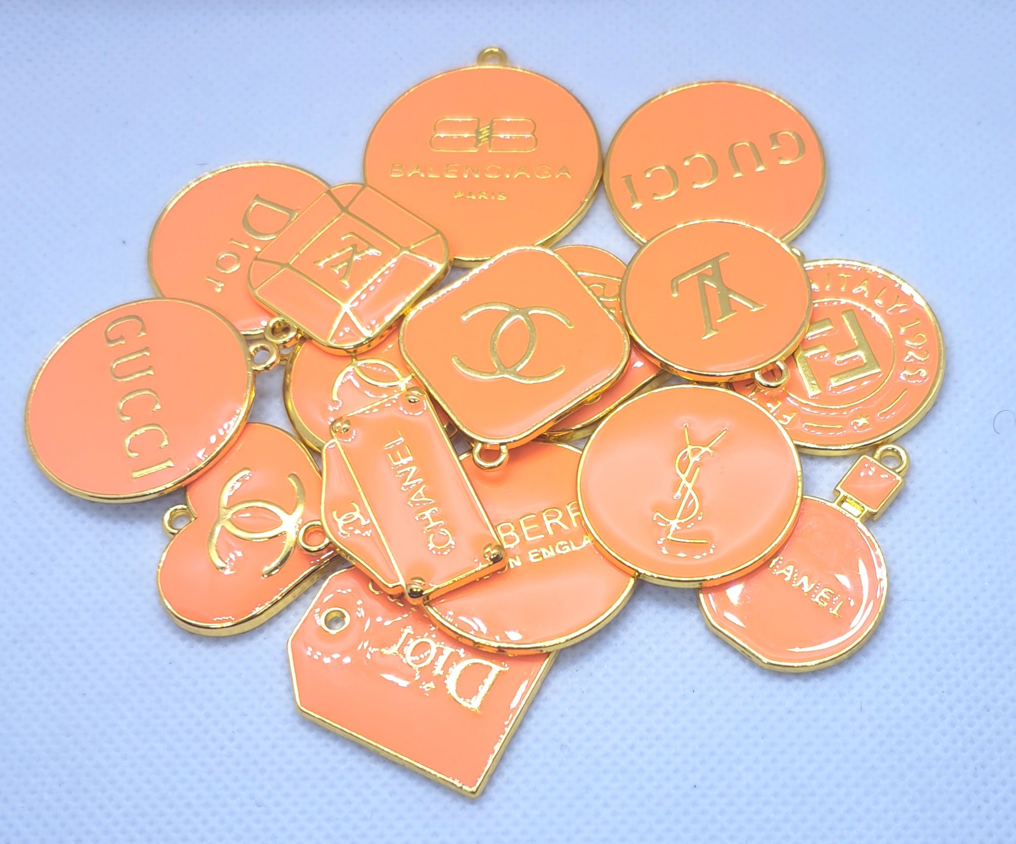 10pc Color Charm Sets
