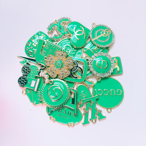 10pc Color Charm Sets