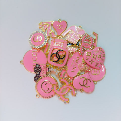 10pc Color Charm Sets