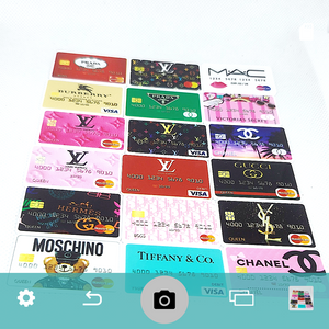 Mini Credit Card Charms (Randomly Selected)